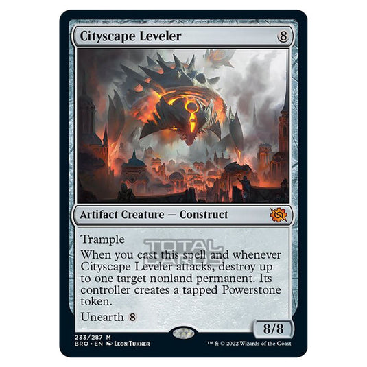 Magic The Gathering - The Brothers War - Cityscape Leveler - 233/287