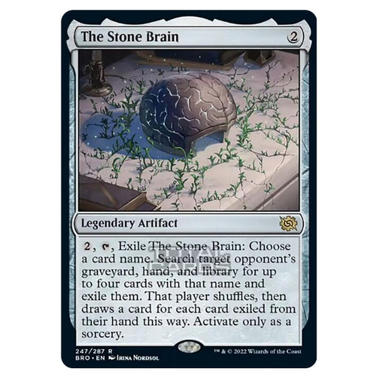 Magic The Gathering - The Brothers War - The Stone Brain - 247/287