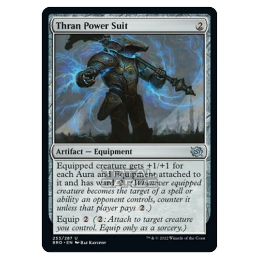 Magic The Gathering - The Brothers War - Thran Power Suit - 253/287