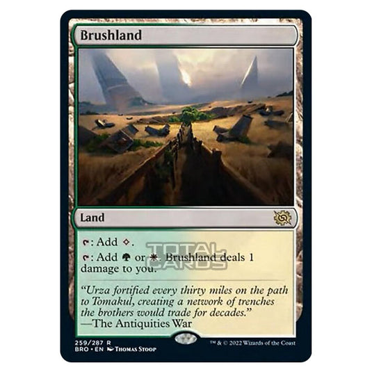 Magic The Gathering - The Brothers War - Brushland - 259/287