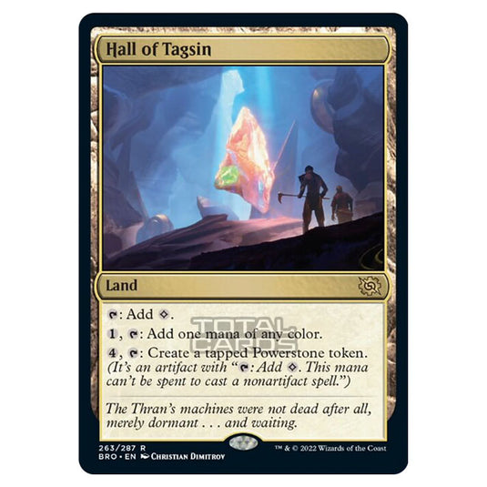 Magic The Gathering - The Brothers War - Hall of Tagsin - 263/287