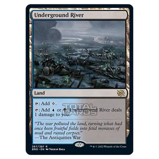 Magic The Gathering - The Brothers War - Underground River - 267/287