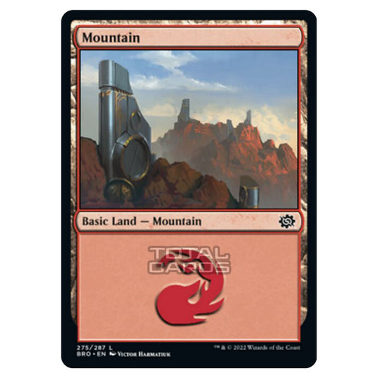 Magic The Gathering - The Brothers War - Mountain - 275/287