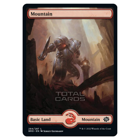 Magic The Gathering - The Brothers War - Mountain - 284/287