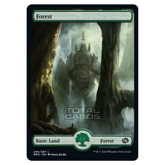 Magic The Gathering - The Brothers War - Forest - 286/287