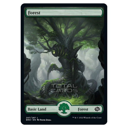 Magic The Gathering - The Brothers War - Forest - 287/287