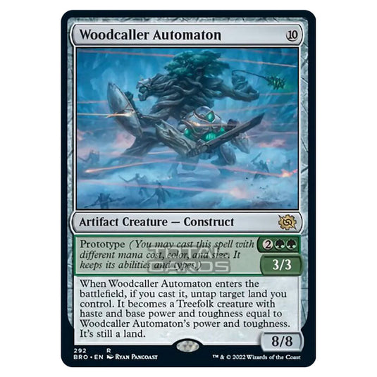 Magic The Gathering - The Brothers War - Woodcaller Automaton - 292/287