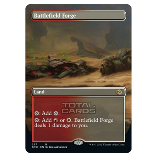 Magic The Gathering - The Brothers War - Battlefield Forge (Alternate-Art Borderless Card) - 297/287