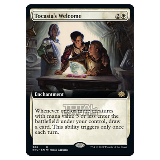 Magic The Gathering - The Brothers War - Tocasia's Welcome (Extended Art Card) - 308/287