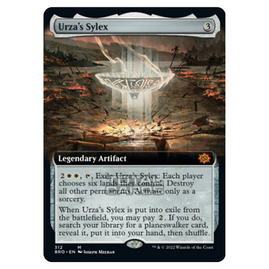 Magic The Gathering - The Brothers War - Urza's Sylex (Extended Art Card) - 312/287