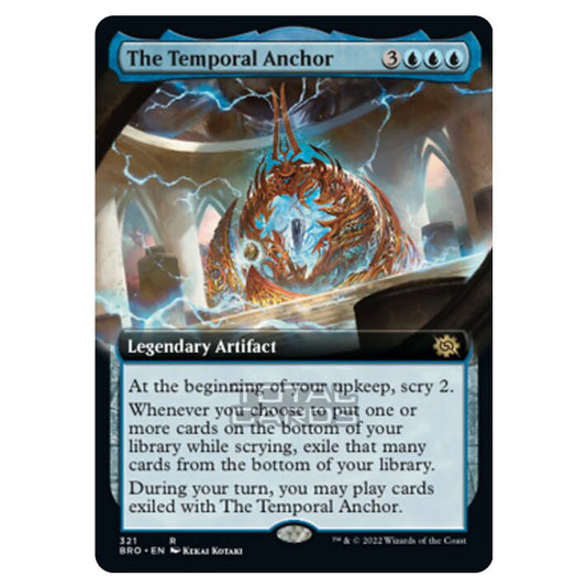 Magic The Gathering - The Brothers War - The Temporal Anchor (Extended Art Card) - 321/287