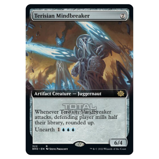 Magic The Gathering - The Brothers War - Terisian Mindbreaker (Extended Art Card) - 322/287