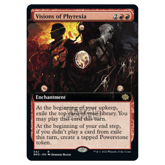 Magic The Gathering - The Brothers War - Visions of Phyrexia (Extended Art Card) - 342/287