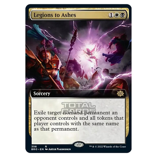 Magic The Gathering - The Brothers War - Legions to Ashes (Extended Art Card) - 356/287