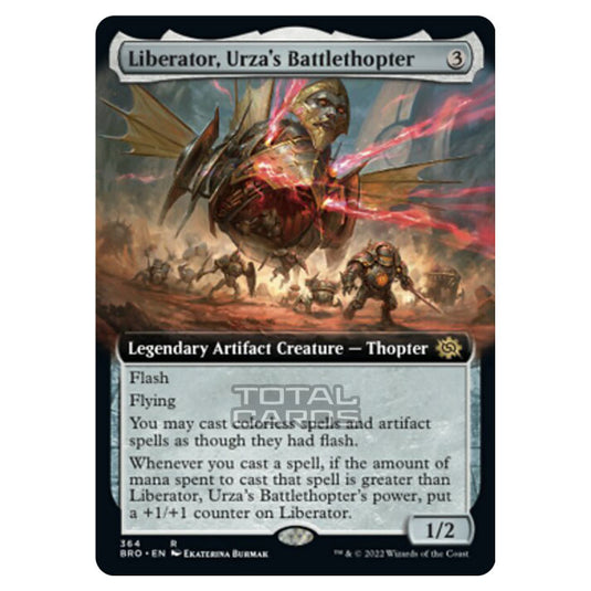 Magic The Gathering - The Brothers War - Liberator, Urza's Battlethopter (Extended Art Card) - 364/287