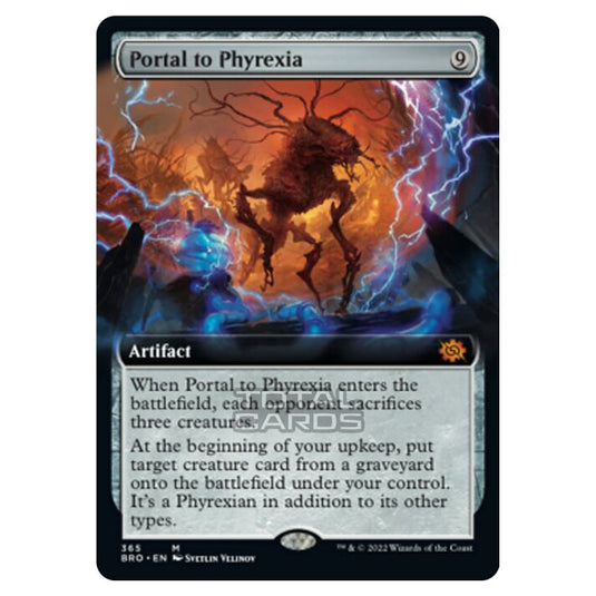 Magic The Gathering - The Brothers War - Portal to Phyrexia (Extended Art Card) - 365/287