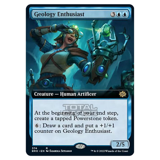 Magic The Gathering - The Brothers War - Geology Enthusiast (Jumpstart Card) - 374/287