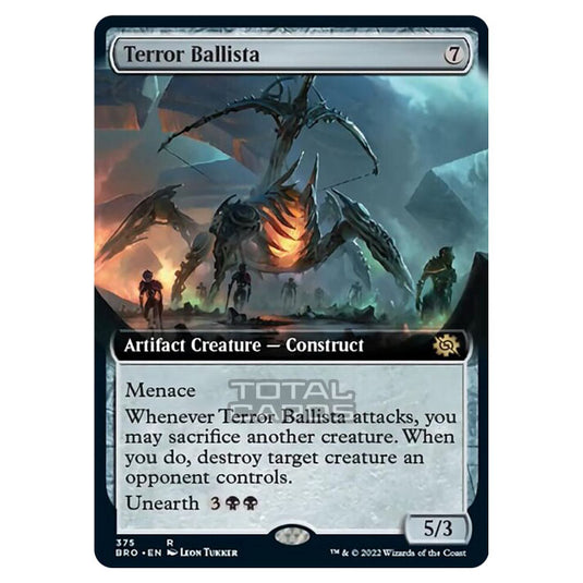 Magic The Gathering - The Brothers War - Terror Ballista (Jumpstart Card) - 375/287