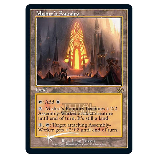 Magic The Gathering - The Brothers War - Mishra's Foundry (Buy-A-Box) - 378/287