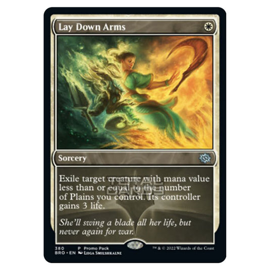 Magic The Gathering - The Brothers War - Lay Down Arms (Promo) - 380/287