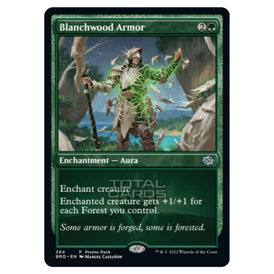 Magic The Gathering - The Brothers War - Blanchwood Armor (Promo) - 384/287