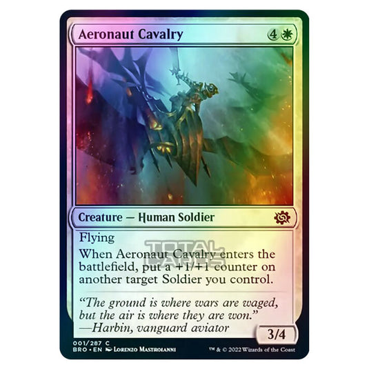 Magic The Gathering - The Brothers War - Aeronaut Cavalry - 001/287 (Foil)