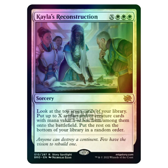 Magic The Gathering - The Brothers War - Kayla's Reconstruction - 010/287 (Foil)