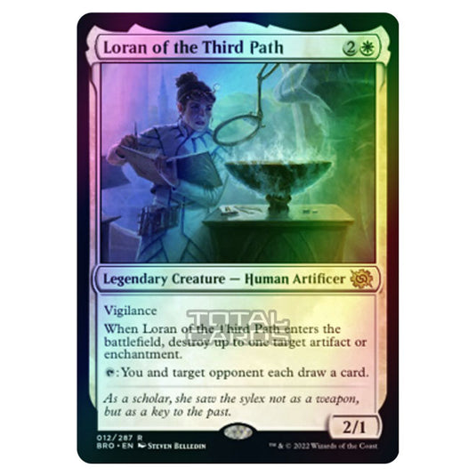 Magic The Gathering - The Brothers War - Loran of the Third Path - 012/287 (Foil)