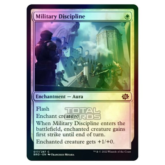 Magic The Gathering - The Brothers War - Military Discipline - 017/287 (Foil)