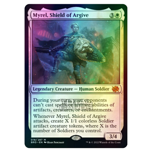 Magic The Gathering - The Brothers War - Myrel, Shield of Argive - 018/287 (Foil)