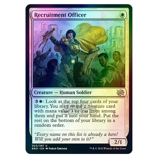 Magic The Gathering - The Brothers War - Recruitment Officer - 023/287 (Foil)