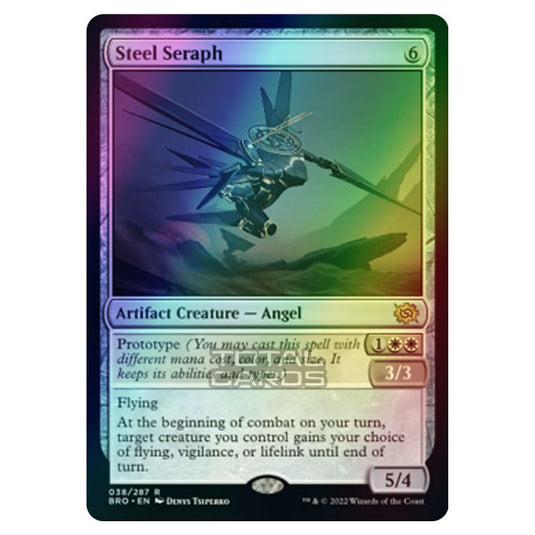 Magic The Gathering - The Brothers War - Steel Seraph - 038/287 (Foil)