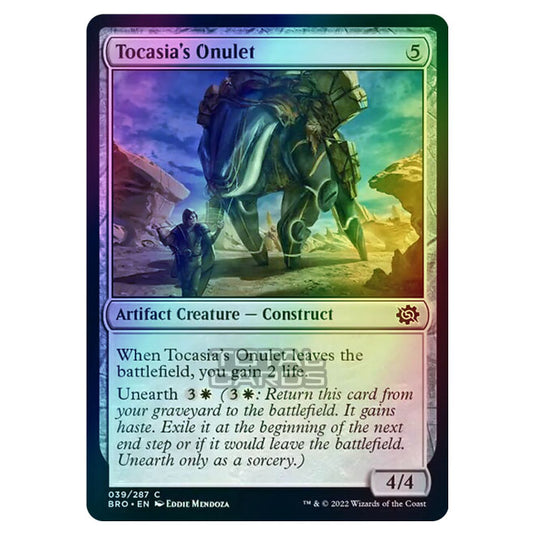 Magic The Gathering - The Brothers War - Tocasia's Onulet - 039/287 (Foil)