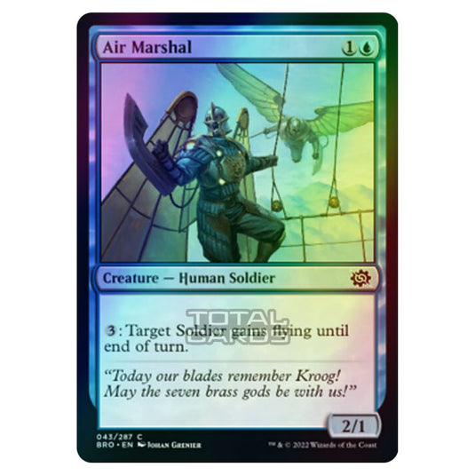 Magic The Gathering - The Brothers War - Air Marshal - 043/287 (Foil)