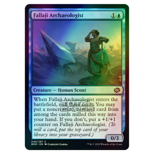 Magic The Gathering - The Brothers War - Fallaji Archaeologist - 048/287 (Foil)