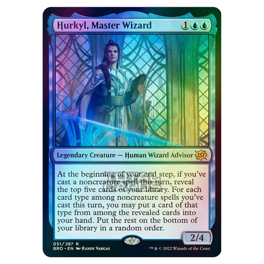 Magic The Gathering - The Brothers War - Hurkyl, Master Wizard - 051/287 (Foil)