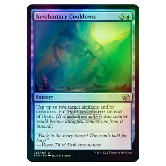 Magic The Gathering - The Brothers War - Involuntary Cooldown - 053/287 (Foil)