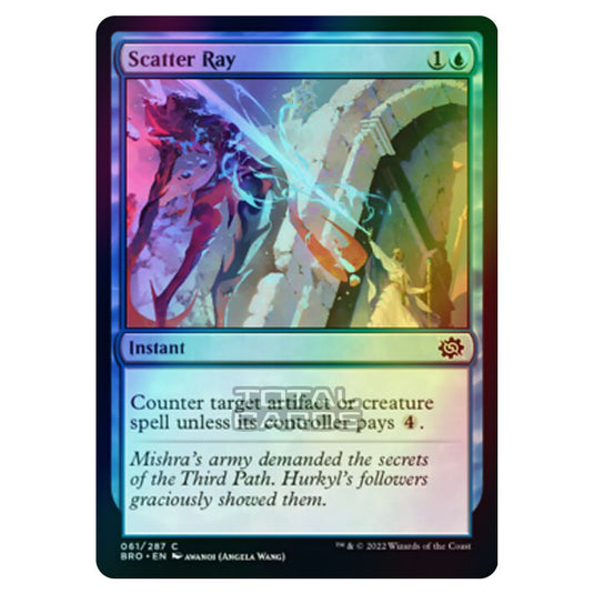 Magic The Gathering - The Brothers War - Scatter Ray - 061/287 (Foil)