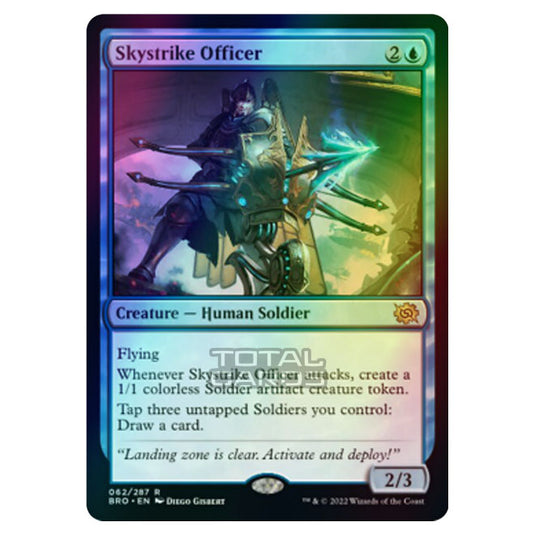 Magic The Gathering - The Brothers War - Skystrike Officer - 062/287 (Foil)