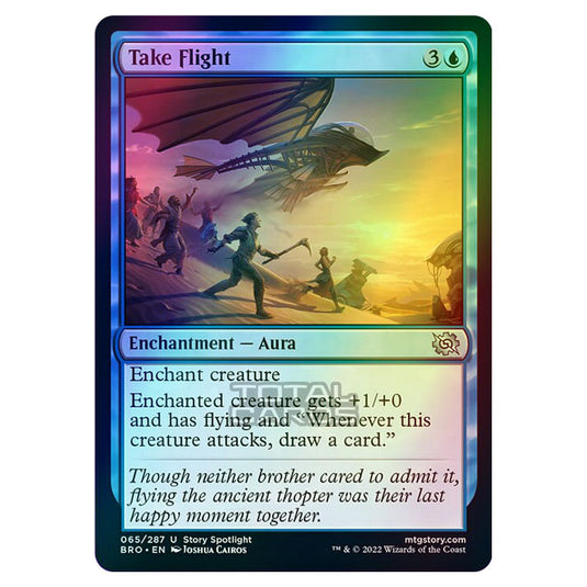 Magic The Gathering - The Brothers War - Take Flight - 065/287 (Foil)