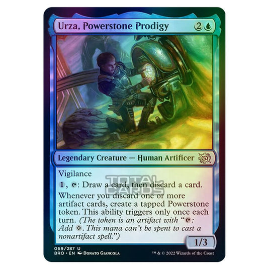 Magic The Gathering - The Brothers War - Urza, Powerstone Prodigy - 069/287 (Foil)