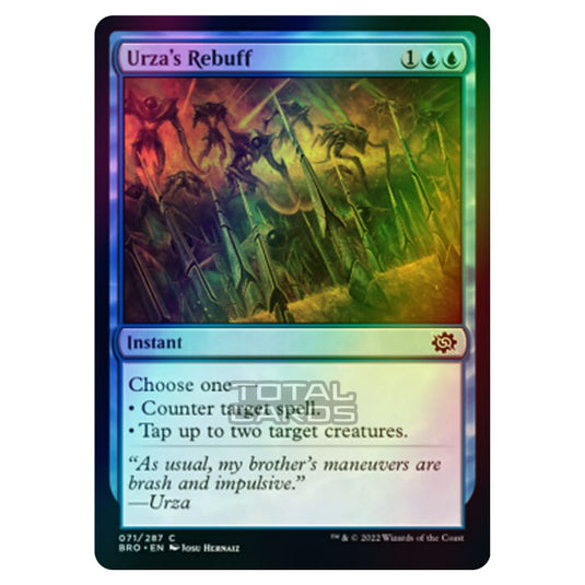 Magic The Gathering - The Brothers War - Urza's Rebuff - 071/287 (Foil)