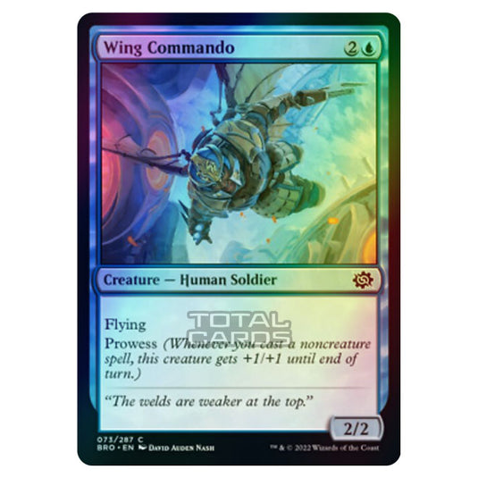 Magic The Gathering - The Brothers War - Wing Commando - 073/287 (Foil)