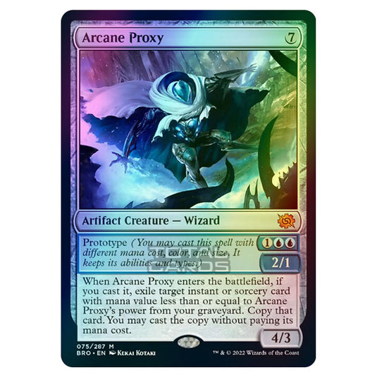 Magic The Gathering - The Brothers War - Arcane Proxy - 075/287 (Foil)