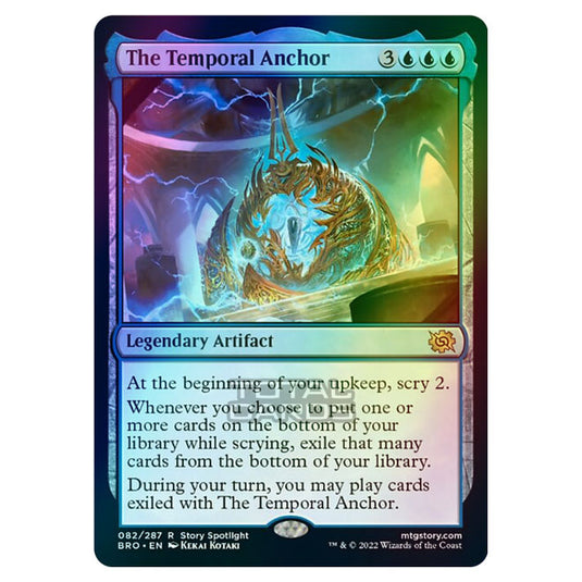 Magic The Gathering - The Brothers War - The Temporal Anchor - 082/287 (Foil)