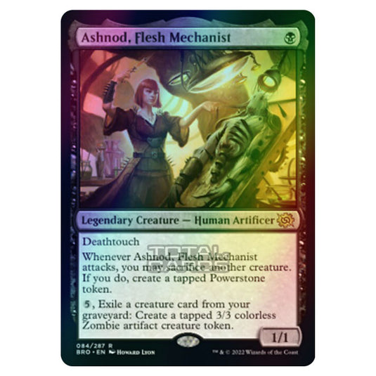 Magic The Gathering - The Brothers War - Ashnod, Flesh Mechanist - 084/287 (Foil)