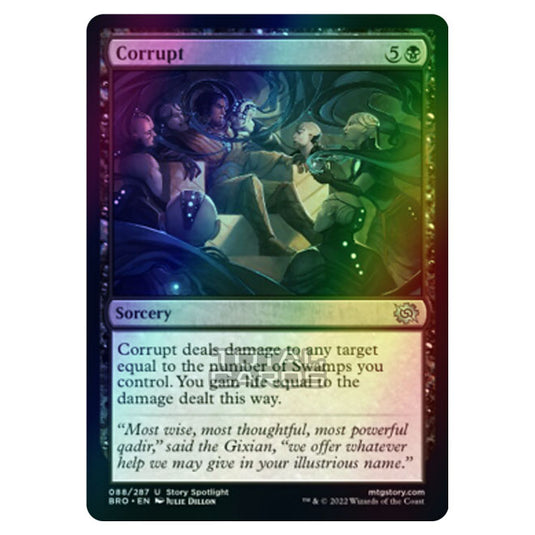 Magic The Gathering - The Brothers War - Corrupt - 088/287 (Foil)