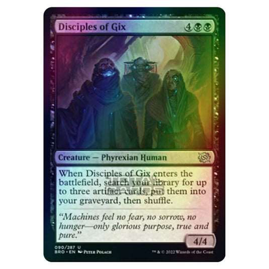 Magic The Gathering - The Brothers War - Disciples of Gix - 090/287 (Foil)