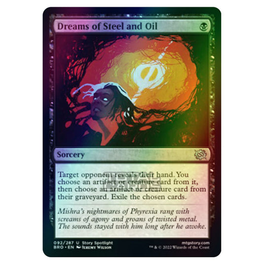 Magic The Gathering - The Brothers War - Dreams of Steel and Oil - 092/287 (Foil)