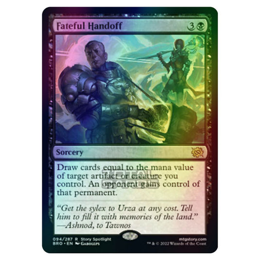 Magic The Gathering - The Brothers War - Fateful Handoff - 094/287 (Foil)